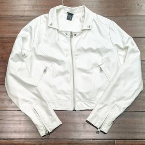 Faux Leather Jacket